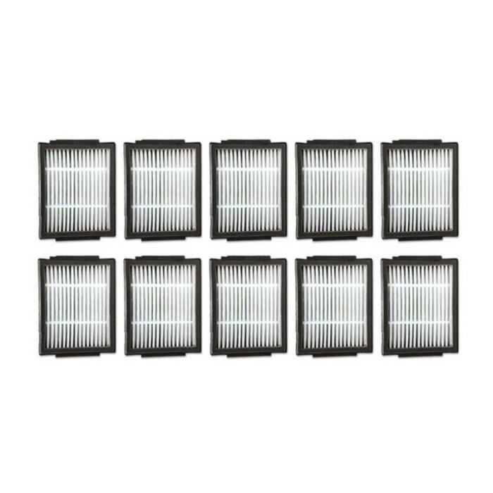 10Pcs Filtre Hepa Pour Le Remplacement De L'Aspirateur Robot De La Série Irobot Roomba I7 E5 E6 I