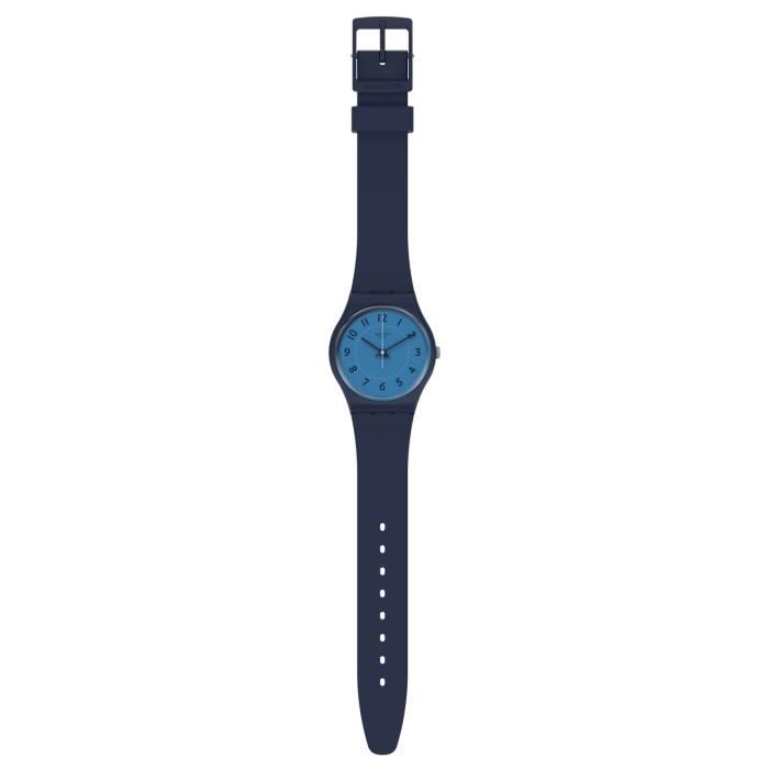 Bracelet silicone / plastique homme - SWATCH - Montre Swatch Air Boost - Couleur de la matière:Bleu