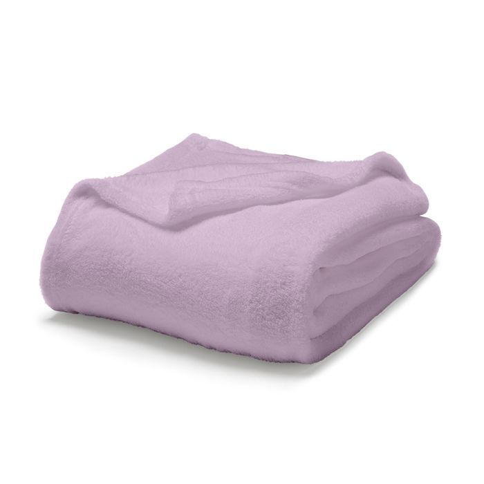 Couverture 220x240 cm Moelleuse Poudre de Lila