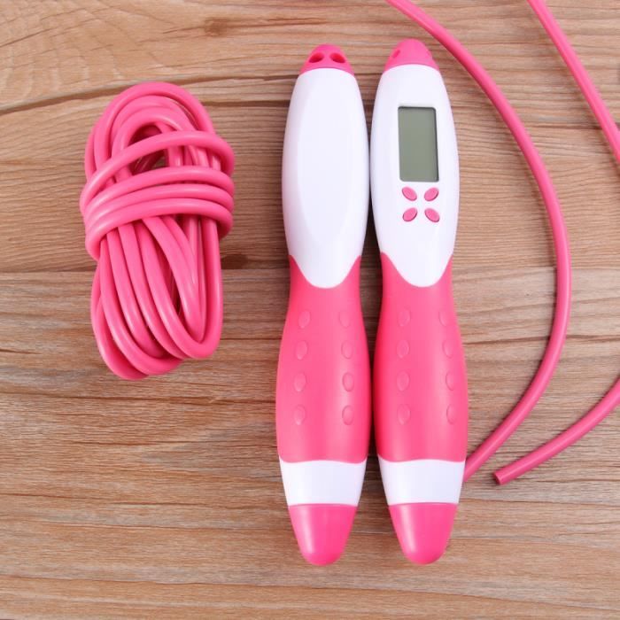 1pc corde à sauter de comptage électrique accessoires de sport portables durables robustes pour la formation COMPILATION