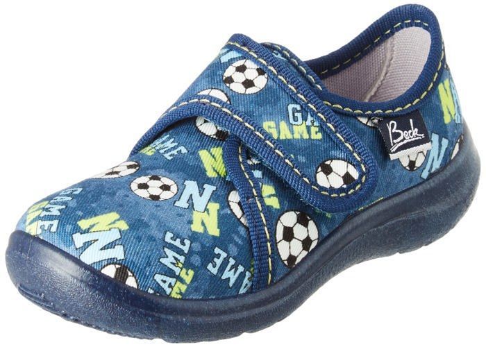 Chaussons Beck Garçon Game - Antidérapants, Confortables Et Stylés Avec Motif Football