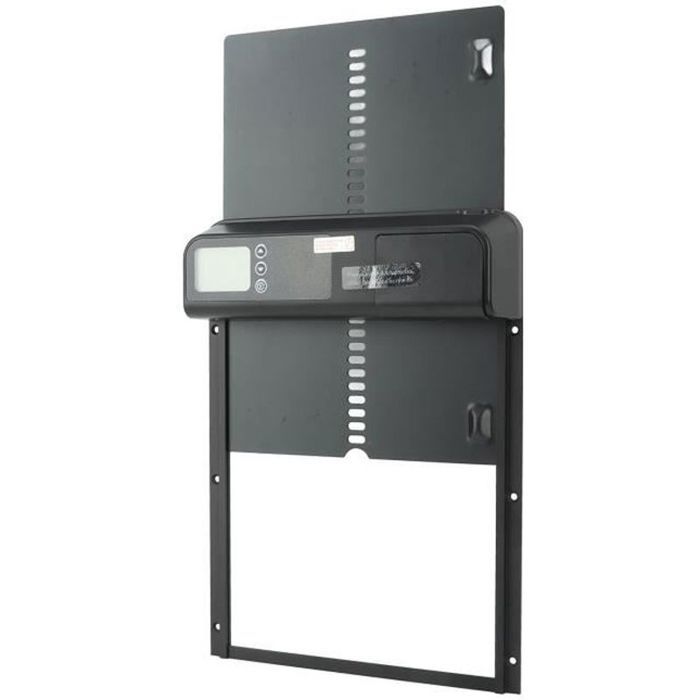 Comparer les prix de POULAILLER Porte de poulailler automatique Porte automatique de poulailler avec minuterie en alliage d'aluminium IP45 étanche UNE