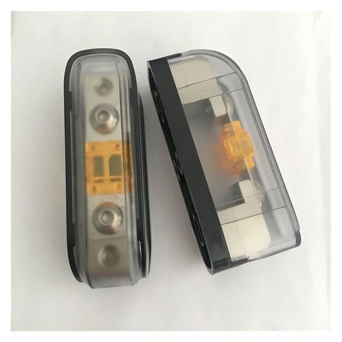 Porte-fusible Avec Disjoncteur 40A - Pour Installation Audio Voiture 12V, Protection Ampli