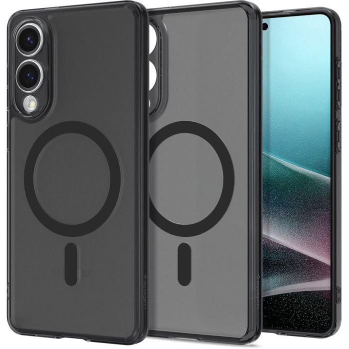Coque Spigen Ultra Hybrid MagSafe pour Samsung Galaxy S25 Edge - Frost Black