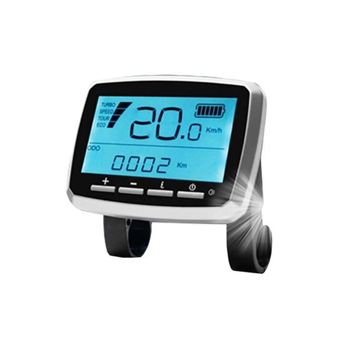 VéLo éLectrique VLCD5 8Pin Display avec Prise USB pour TONGSHENG TSDZ2 Mid Drive Motor Accessories noir1 * Affichage