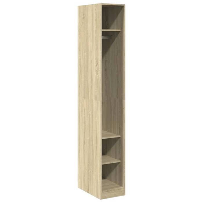 SALE 2026Armoire penderie Pour chambre - WINWIN - Cabinet/Garde-robe chêne sonoma 30x50x200cm - bois dingénierie 35.6 Kg 6131617