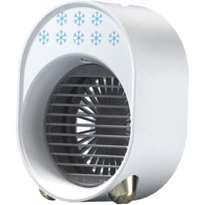 Mini climatiseur portable - ZOR® - Modèle Compact - Sans évacuation - Silencieux - Facile à déplacer