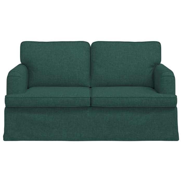 Vert SOFA - Moderne - Canapé 120cm - 2 places - Vert foncé Métал C417