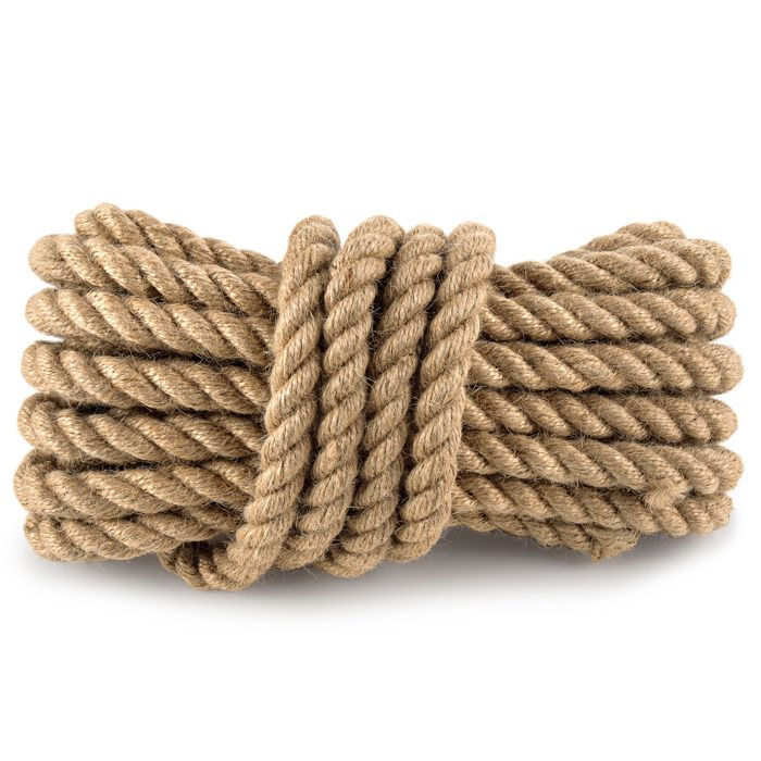 Ficelle de chanvre naturel 2 mm pour déco et macramé