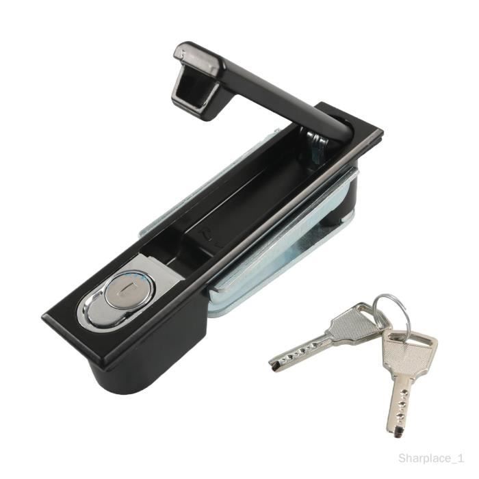 Serrure D'armoire Colt - Pour Pistolet - Fer Marron - Avec 2 Clés - NEUVE