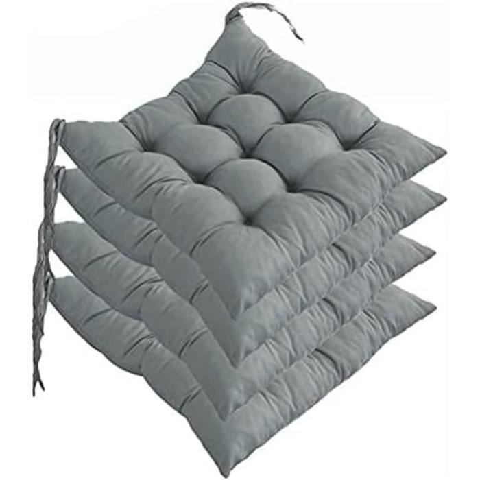 Coussin pour Chaise de Cuisine gris