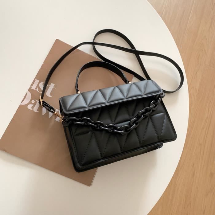 Petit sac à rabat avec poignée top