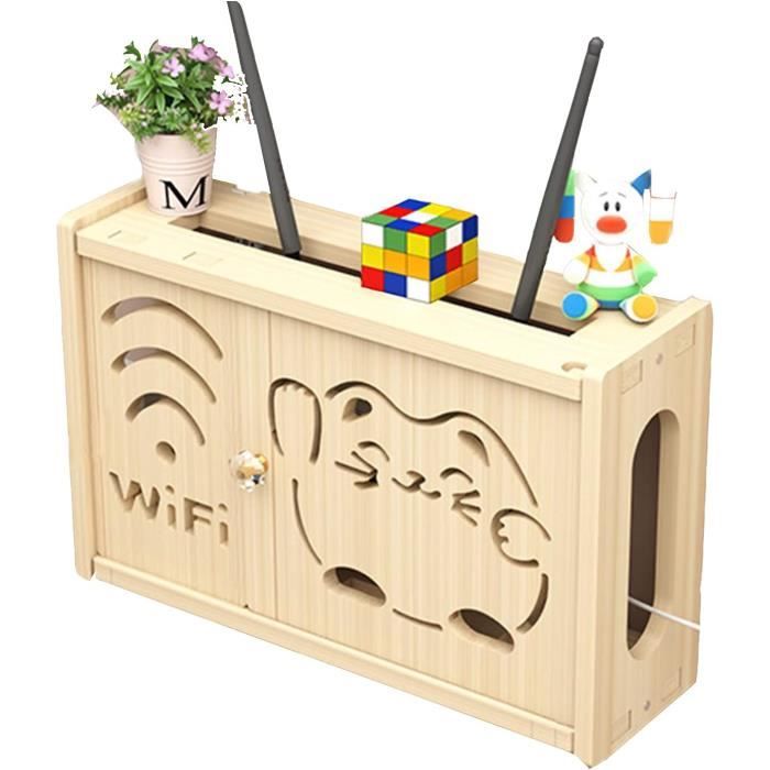 Boîte De Rangement Pour Routeur, étagère Flottante, Meuble TV, Support