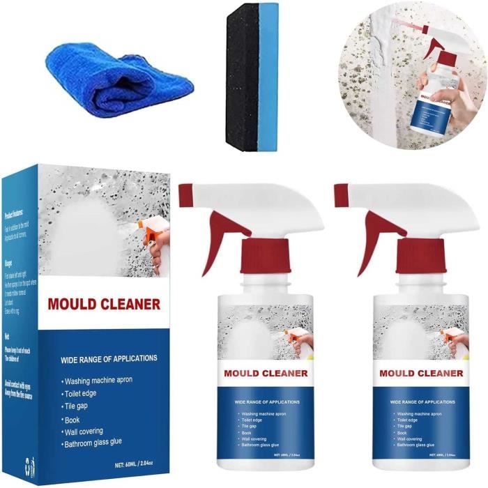 Mildew Cleaner Foam, Instant Mold and Mildew Stain Remover Spray