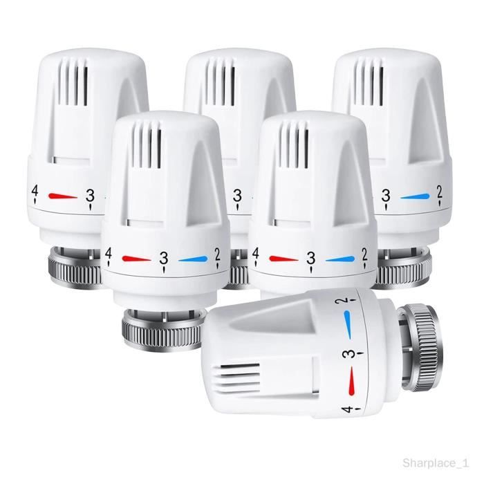 Vanne Thermostatique Contrôle de Température Système de Chauffage — free download