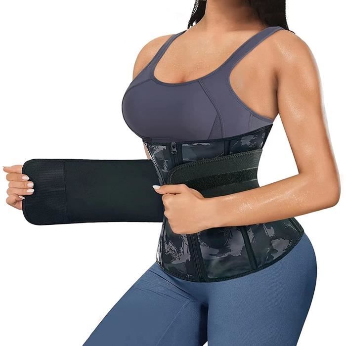 Ceinture de Sudation Femme Abdominale Neoprene Corset Minceur Ceinture Amincissante Gaine Ventre Plat Sauna 34 Cdiscount Sport