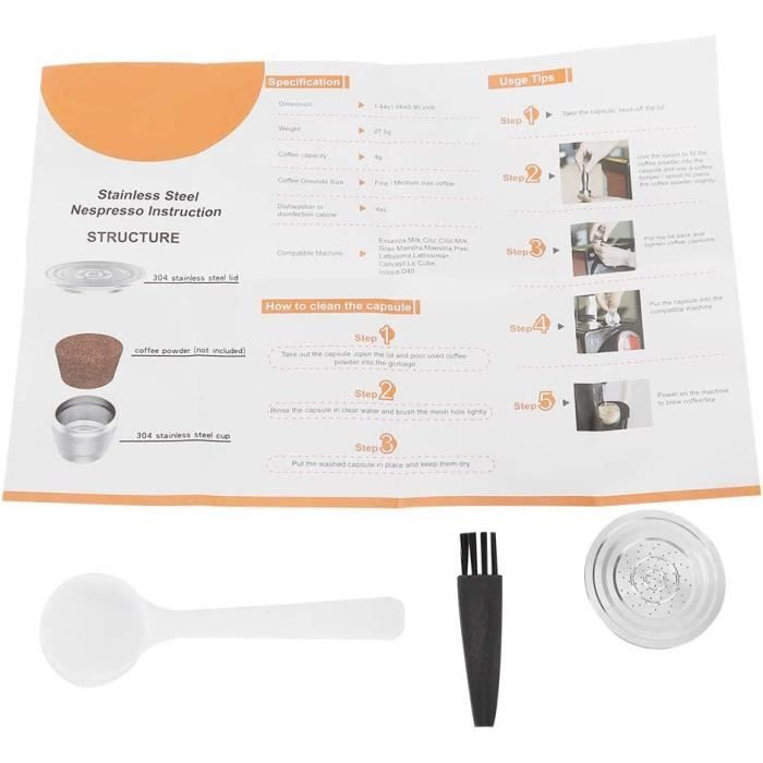 Capsule De Café Réutilisable Bosch 200/220ML, Pour Machine Tassimo BOSCH, Tasse Filtrante Rechargeable, Dosette De Cafetière Expresso 60/180ML  15