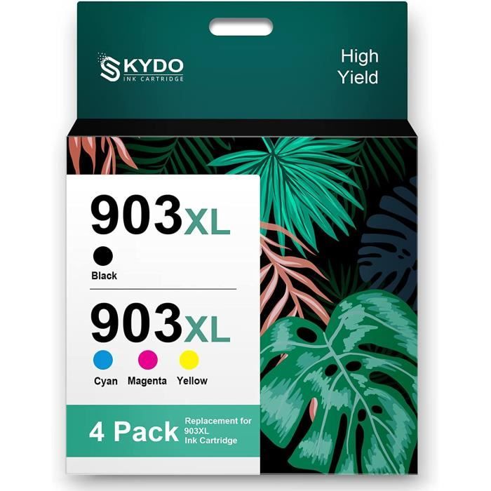 903Xl Cartouches D'Encre Remplacement Pour Hp 903Xl 903 Xl Pour Hp ...