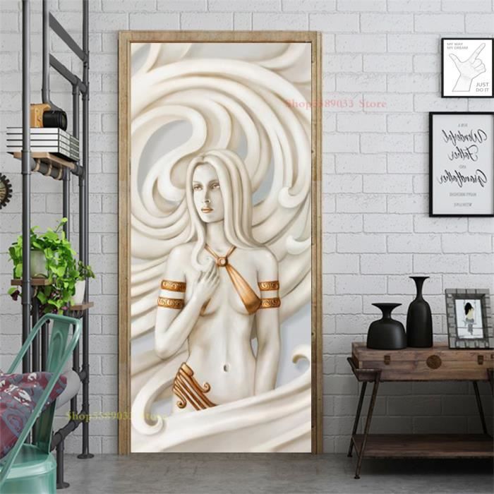 Autocollant De Porte 'Home Sweet Home' En Vinyle - Déco Amovible Pour Maison, Bureau, Hôtel