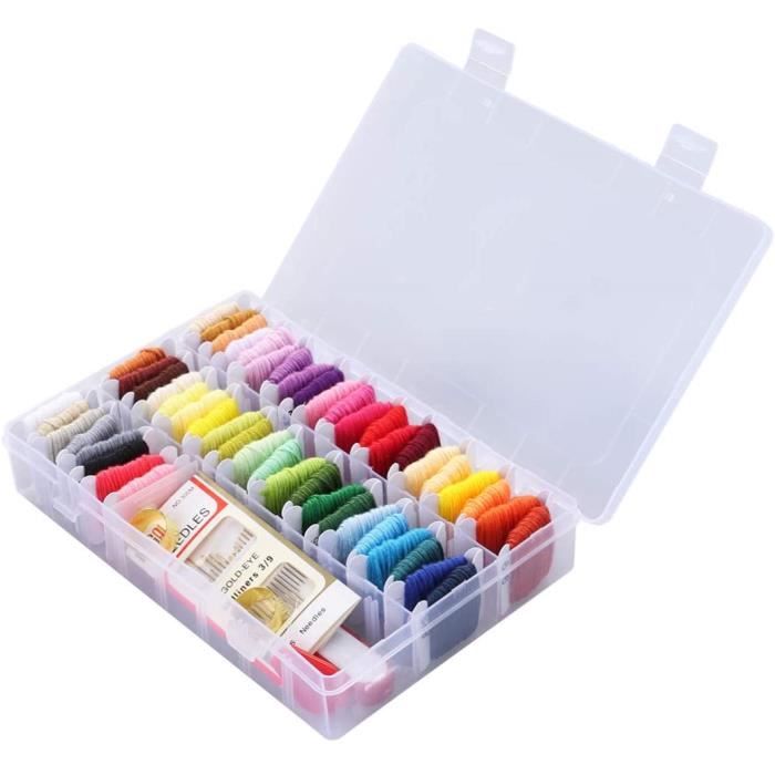 Bobines De Fil En Plastique, Carte Pour Point De Croix, Fil à Broder, Stockage Artisanal, Accessoires De Couture