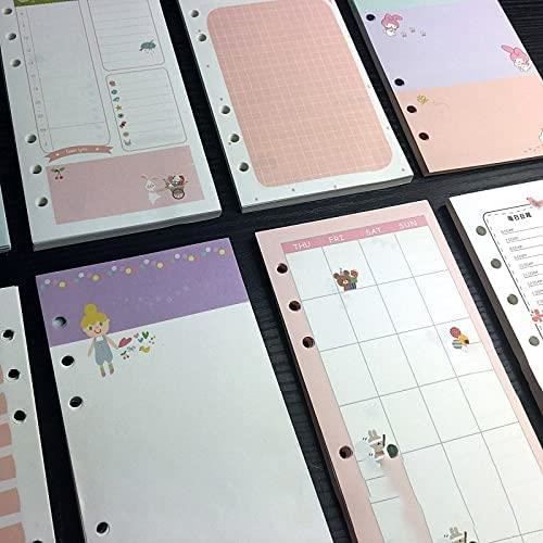 Cahiers De Recharge En Papier Vierge - Pour Journal En Cuir