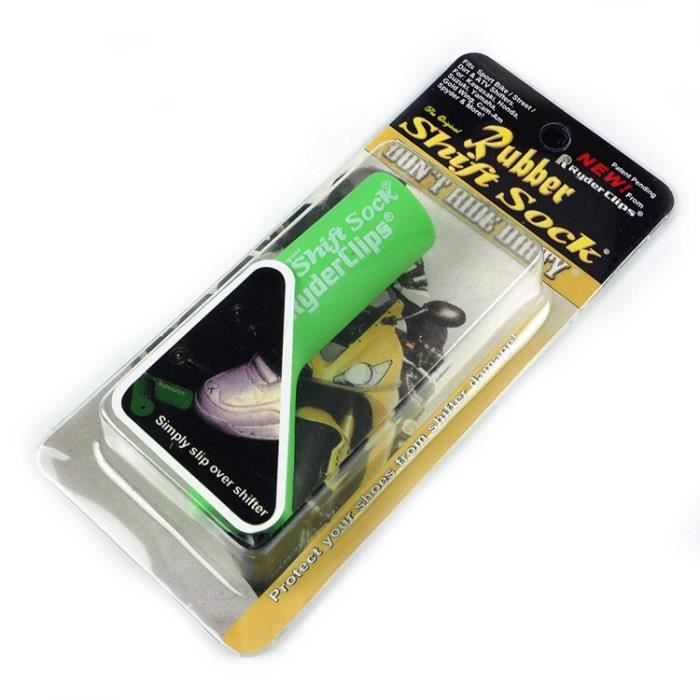 Protections En Caoutchouc Pour Levier De Vitesse Moto - Coussinets De Dérailleur, Couleur Noire