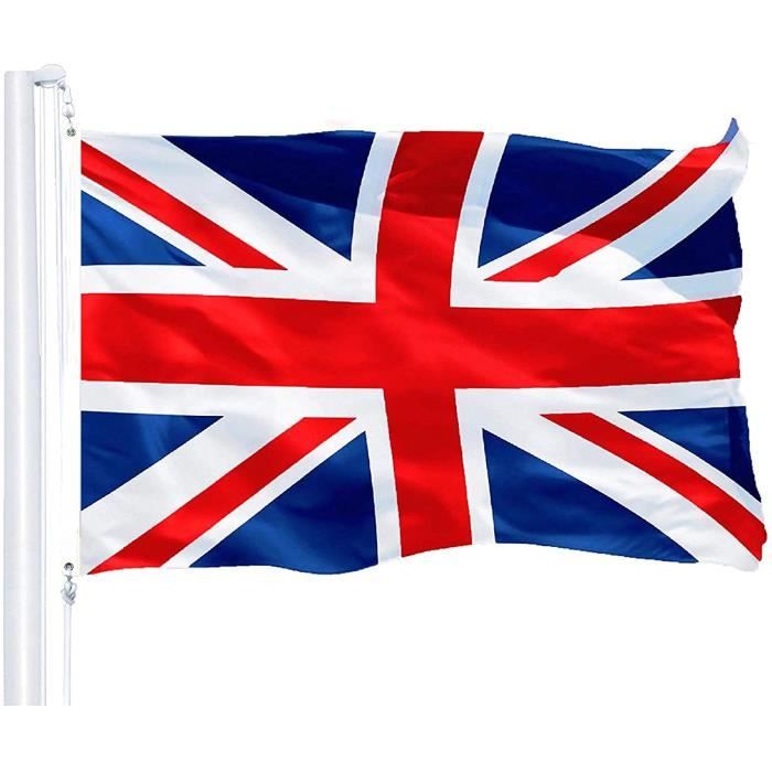 G128 Drapeau Royaumeuni British Union Jack 3x5 Pieds imprim 150d