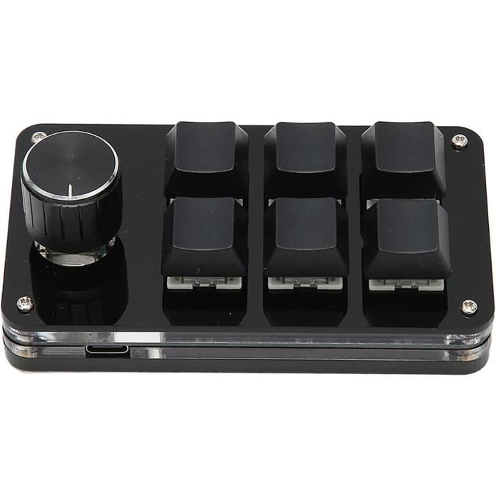Clavier Mécanique À Une Main, Clavier Programmable Filaire Portable 6 ...