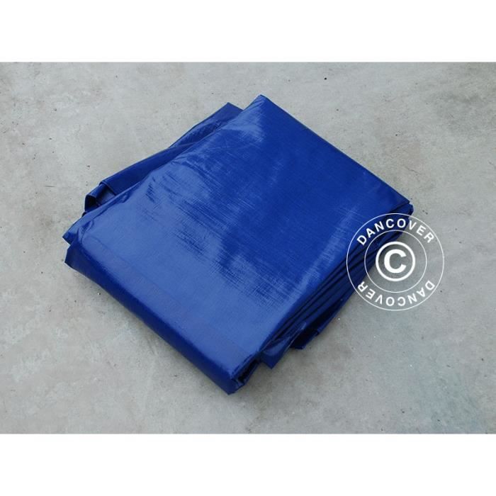 Bâche Pvc Grise 6 X 4 M 680 G - Univers Du Pro