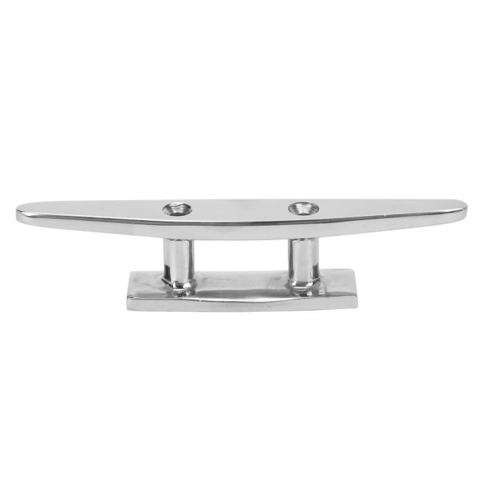 JT-HLM Lot De 2 Taquets De Bateau En Acier Inoxydable 316 - Taquet Marin 20,3 Cm Pour Kayak Et Bateau De Pêche