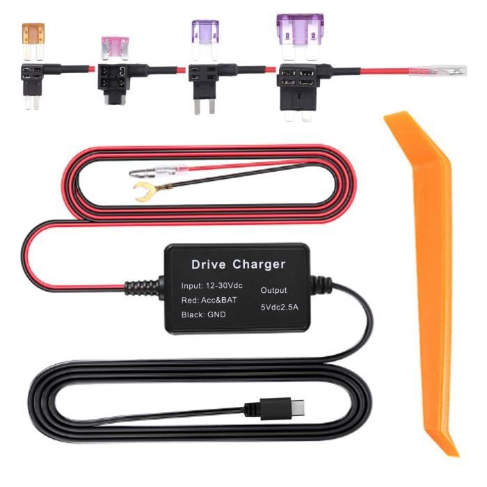 Azdoe Kit de Câblage pour GS63Pro Hardwire Kit avec Type-C Câble de 12