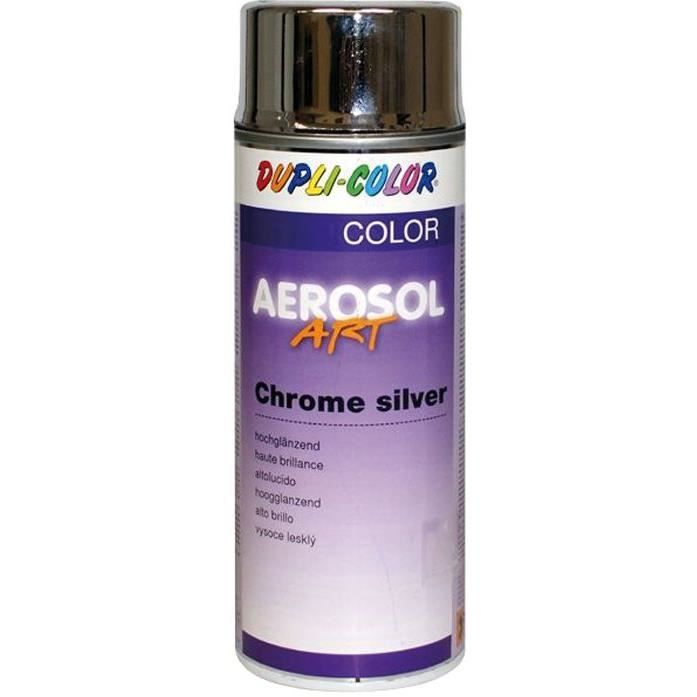 Dupli Color ART CHROME Silver peinture aérosol brillante 400 ml