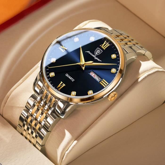 Inter or bleu Montres de marque suisse montres pour hommes