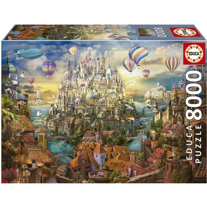 Puzzle 5000 pièces : La meilleure librairie du monde