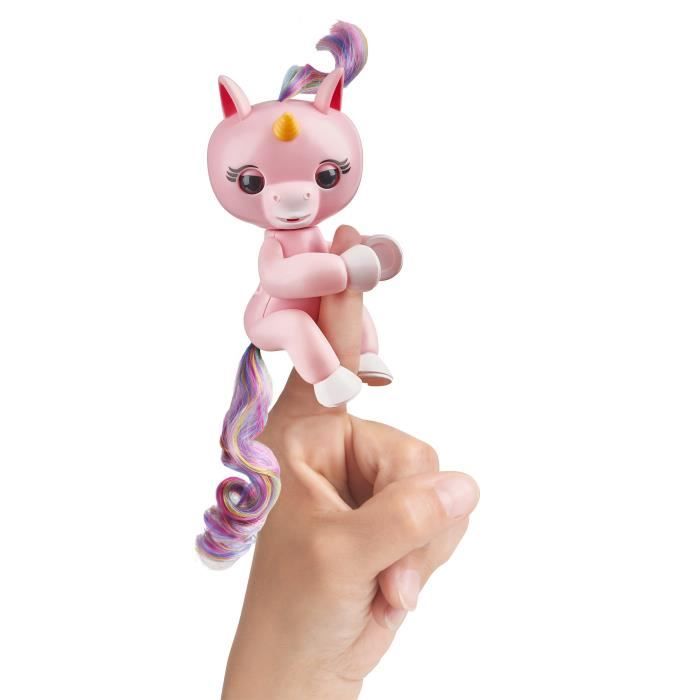 Fingerlings Bebe Licorne Gemma Rose Robot Interactive Cdiscount Jeux Jouets