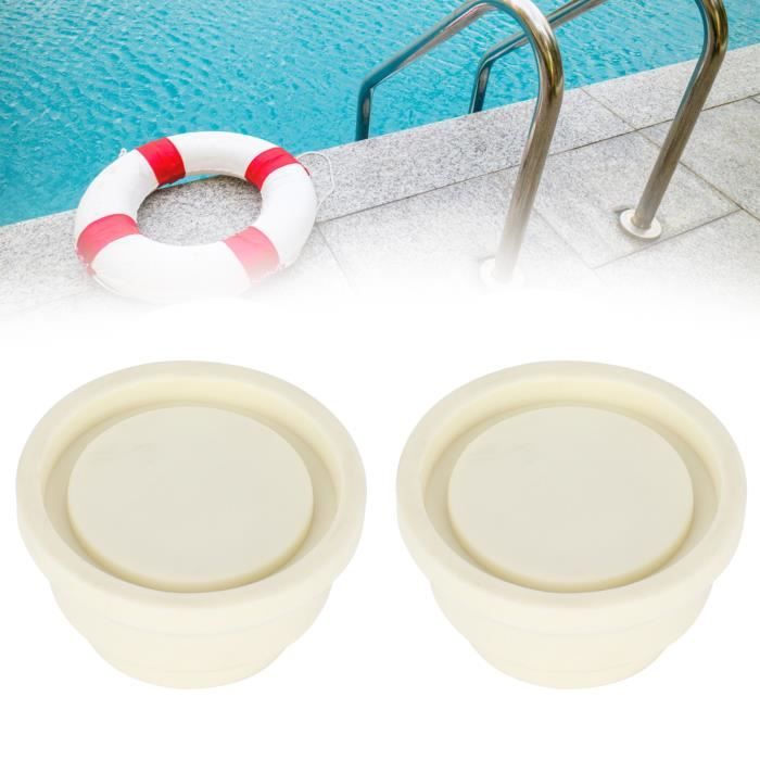2 pièces Échelle de Piscine Pare-Chocs en Aaoutchouc Bouchon de Remplacement Garde de Sécurité Fournitures Unique(Blanc 2 pièces Échelle de Piscine Pare-Chocs en Aaoutchouc Bouchon de Remplacement Garde de Sécurité Fournitures Unique(Blanc