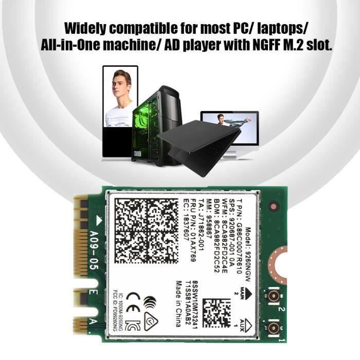 Carte et antenne Wi-Fi Asus officielles pour PC portable