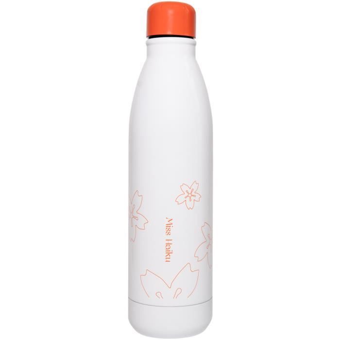 Gourde Isotherme Grupo Erik Miss Haiku 500ml - Bouteille Thermique Inoxydable Chaude/Froide