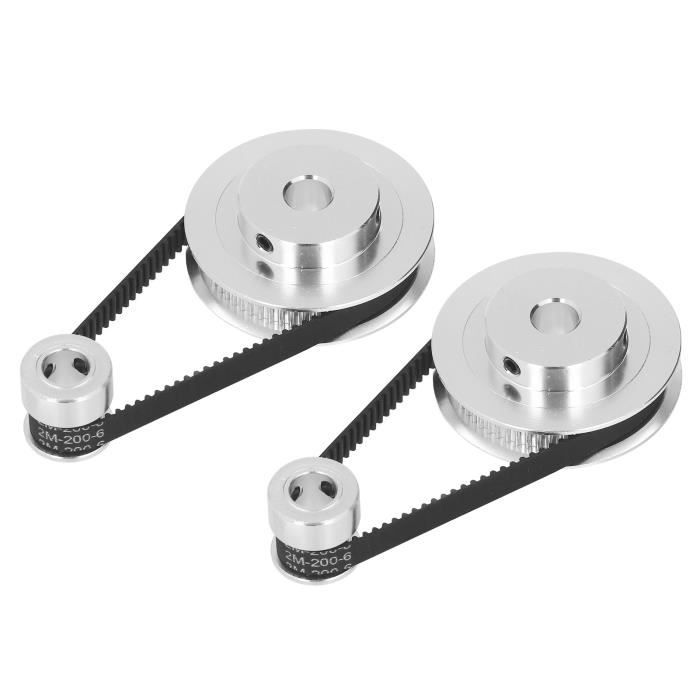 ZHaonan Poulie Synchrone 18 Dents HTD 5M Alésage 5/6/6.35/8/10/12/14 Mm