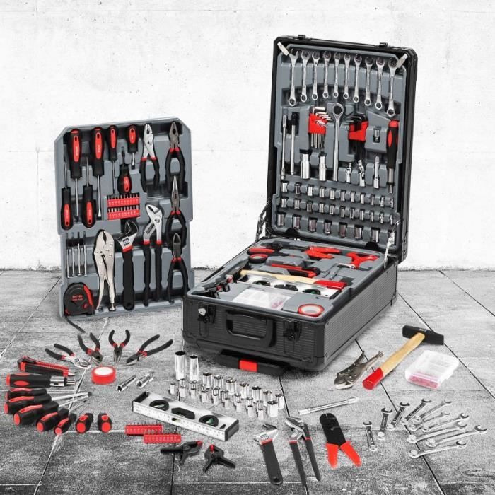 Mallette A Outils 119 Pieces Magnusson Achat Vente Pas Cher