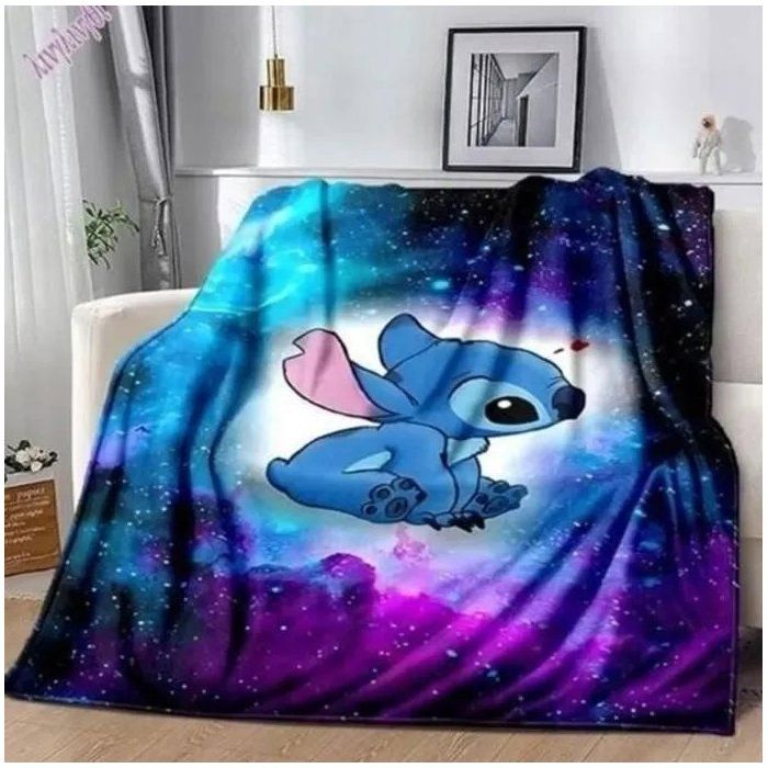 Couverture JINDING Flanelle Microfibre Super Douce et Chaude- 130x150cm-Adaptée au lit et au Canapé-pour Adultes et Enfants