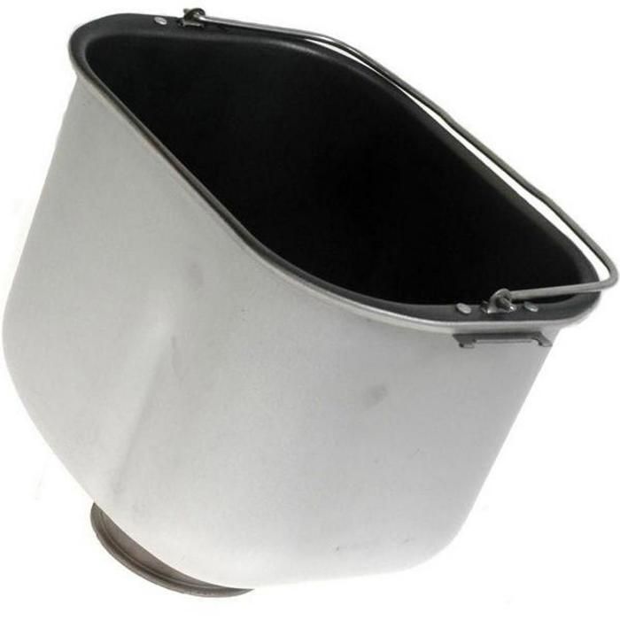 Cuve rectangulaire KENWOOD BM350 sans pale de pétrissage cuve de rechange compatible avec BM350 - vue 2