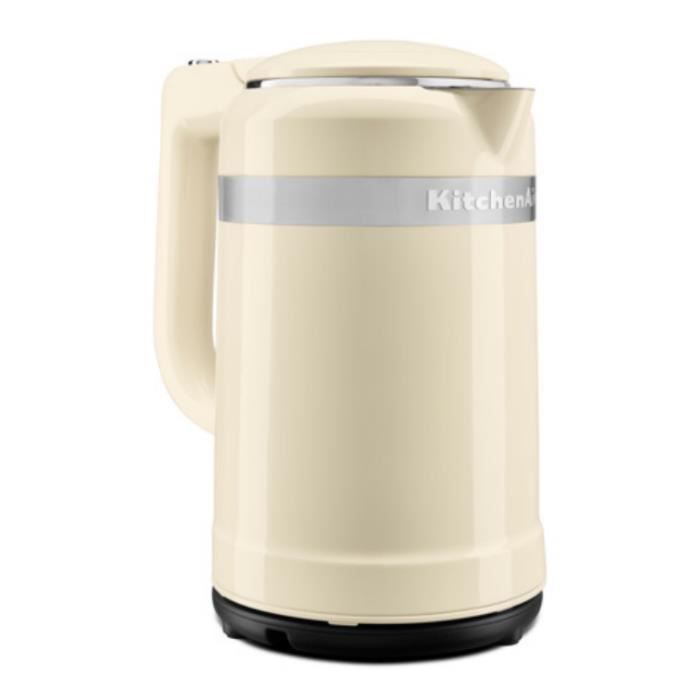 Bouilloire KitchenAid 1,5 L - Design 5KEK1565 - Double paroi - Acier inoxydable - Gris