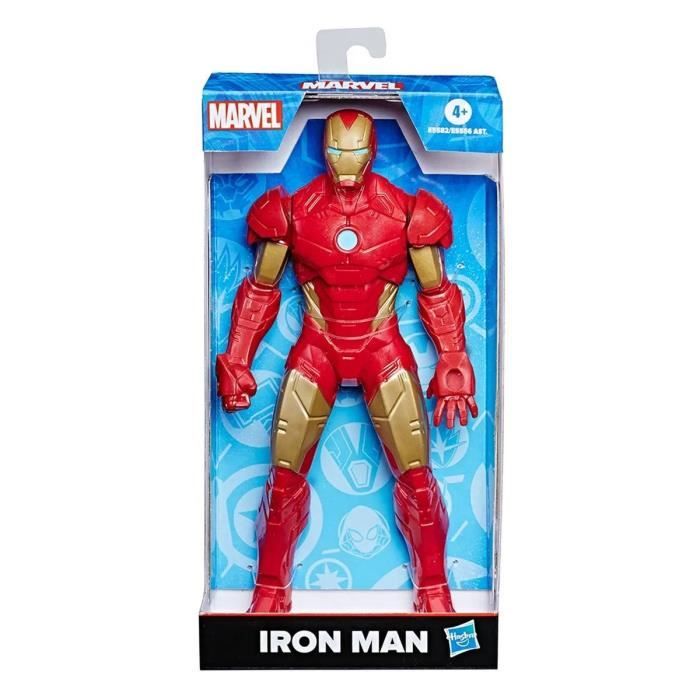 Figurine Iron Man - MARVEL - Modèle Iron Man - 24 cm - Blanc