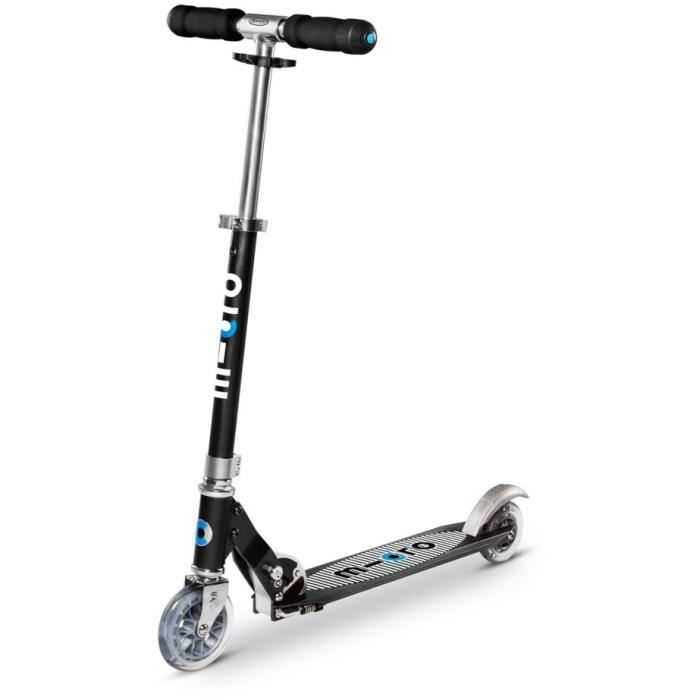 Trottinette Pliable 2 Roues PRINCESS Mondo Toys - Aluminium, Guidon Réglable (68-77,5 Cm), Plateau Antidérapant - Pour Enfants Dès 5 Ans (jusqu'à 50 Kg)