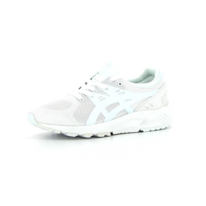 asics gel kayano evo triple white