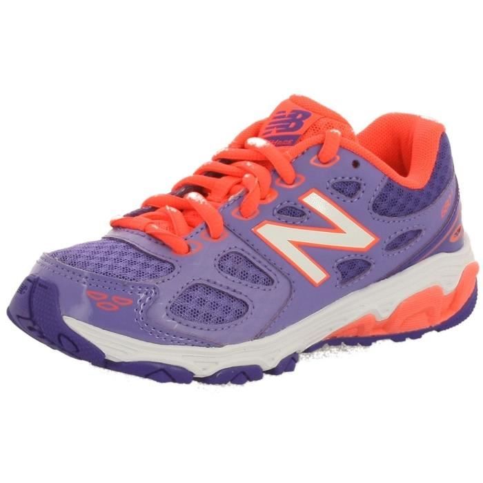 Chaussures de course pour fille NEW BALANCE KR 680 V3 Semelle intermediaire Abzorb Rainures de flexions Violet Cdiscount Chaussures