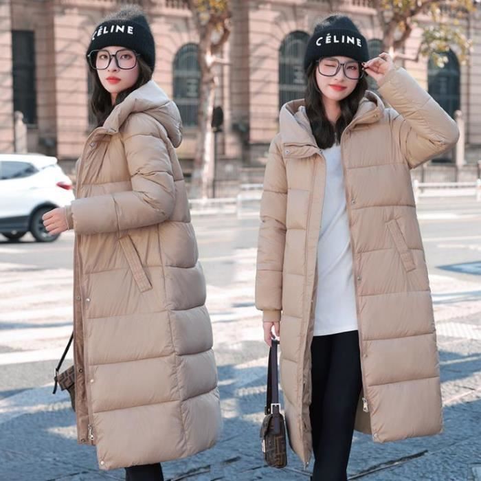 Manteau Femme Hiver Garder au chaud Brillant version longue Vigueur Confortable Classique Jaune ZC Jaune Cdiscount Pret a Porter
