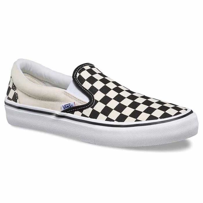 vans slip on pro blanche