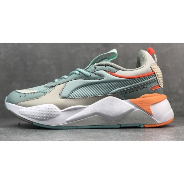 basket puma orange femme